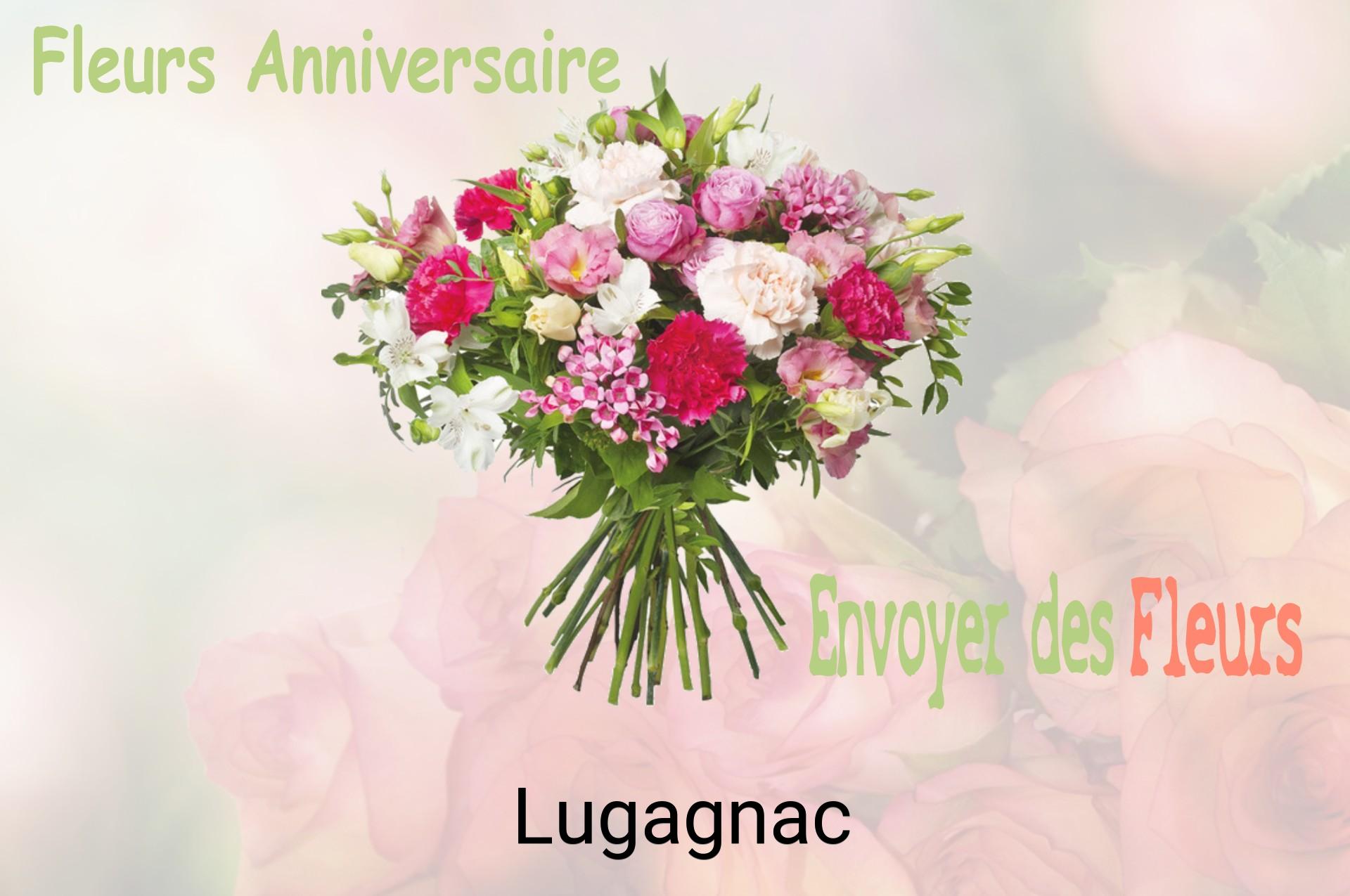 Bouquet de fleurs d’anniversaire livré à Lugagnac